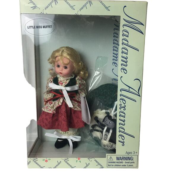 Madame Alexander Little Miss Muffet Doll Collectors Item 8'' NEW 38790 - Picture 1 of 9